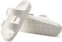 Birkenstock Witte Rubberen Slipper Dubbele Gespsluiting White - Thumbnail 8