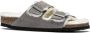 Birkenstock Arizona Shearling Slippers Stone Coin Narrow fit | Grijs | Suède - Thumbnail 40