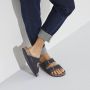 Birkenstock Arizona Slippers Indigo Blue Narrow fit | Blauw | Microvezel - Thumbnail 7