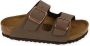 Birkenstock Kindersandalen Arizona Birko Flor Birkibuc Etroit Bruin - Thumbnail 11