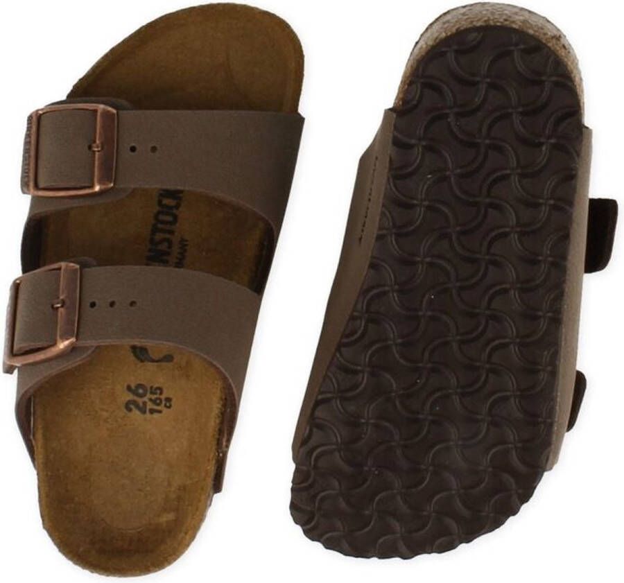 Birkenstock Arizona slippers bruin