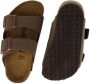 Birkenstock Kindersandalen Arizona Birko Flor Birkibuc Etroit Bruin - Thumbnail 7