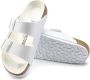 Birkenstock Arizona Slippers Triple White Narrow fit | Wit | Imitatieleer - Thumbnail 5