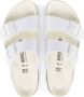 Birkenstock Arizona Slippers Triple White Narrow fit | Wit | Imitatieleer - Thumbnail 22