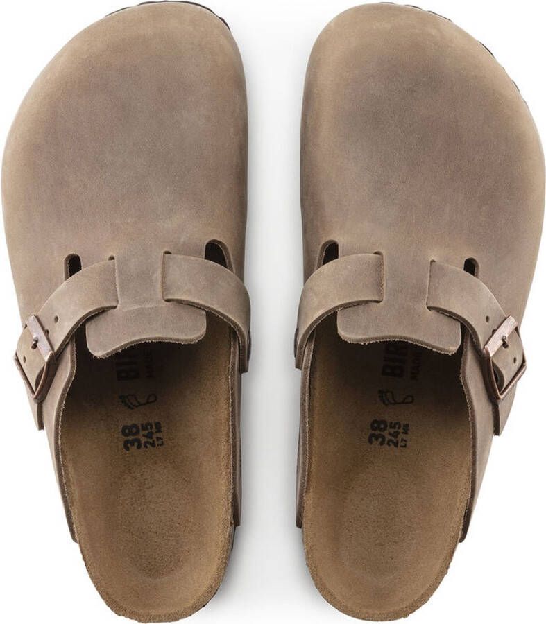 Birkenstock Boston BS heren clog Taupe