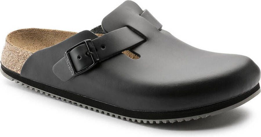 Birkenstock Boston BS Unisex sandaal zwart