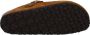 Birkenstock Boston Mink narrow Veloursleder Shearling Dames Pantoffels Mink - Thumbnail 11