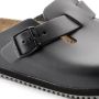 Birkenstock Boston black leather regular super grip sole - Thumbnail 5