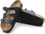 Birkenstock Florida BF WB Narrow Dames Slippers Blue - Thumbnail 9