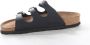 BIRKENSTOCK Slippers Dames Soft Foodbed Maat: 42 Materiaal: Leer Kleur: Zwart - Thumbnail 13