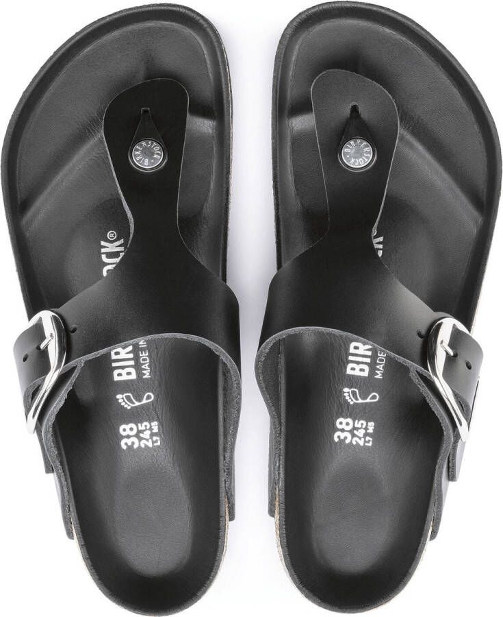 Birkenstock Gizeh BIG Buckle 1018753 Flip Flops Zwart Unisex - Foto 12