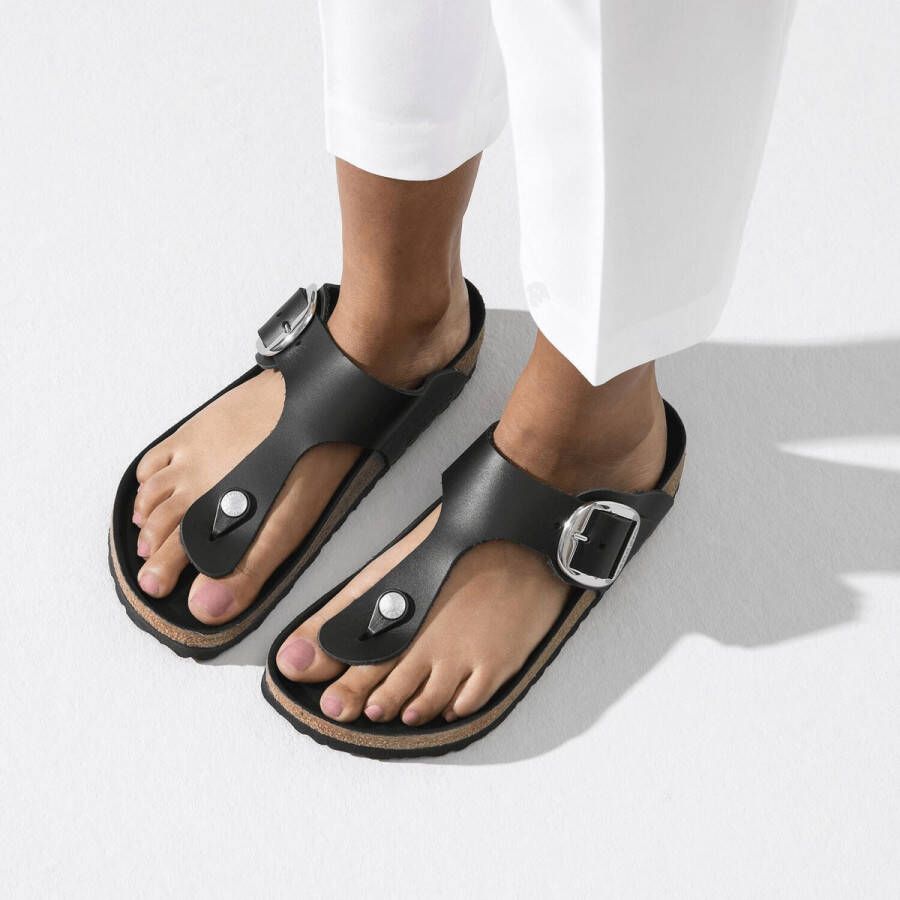 Birkenstock Gizeh BIG Buckle 1018753 Flip Flops Zwart Unisex - Foto 13