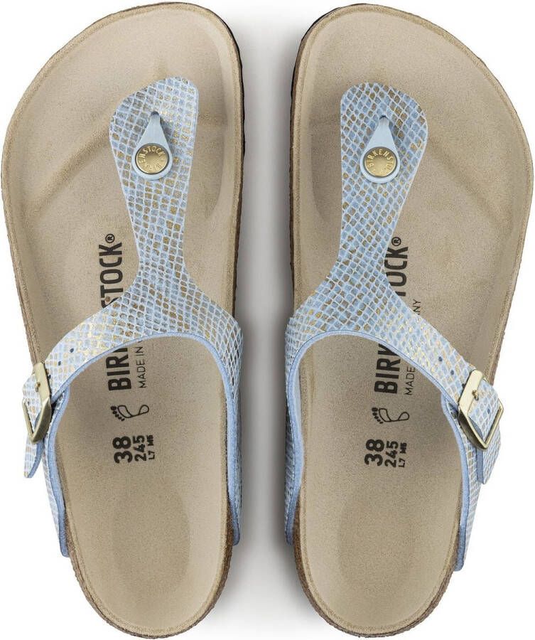 Birkenstock Gizeh BS dames sandaal blauw