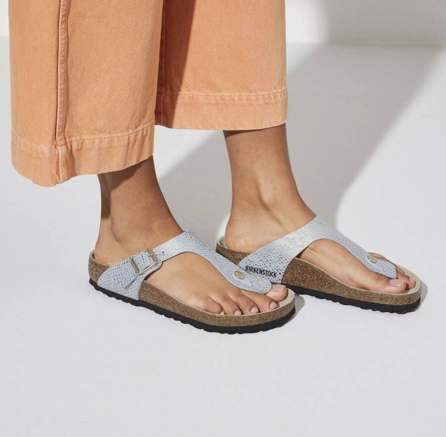 Birkenstock Tijdloze Klassieke Damessandaal Blauw Dames - Foto 6