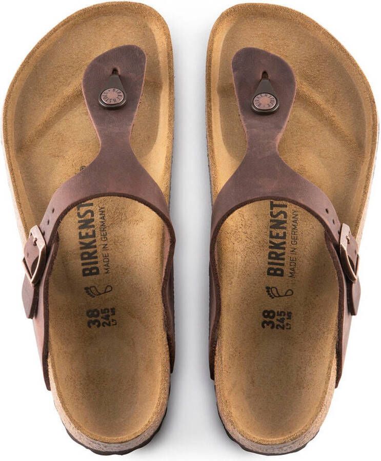 Birkenstock Gizeh BS dames sandaal bruin