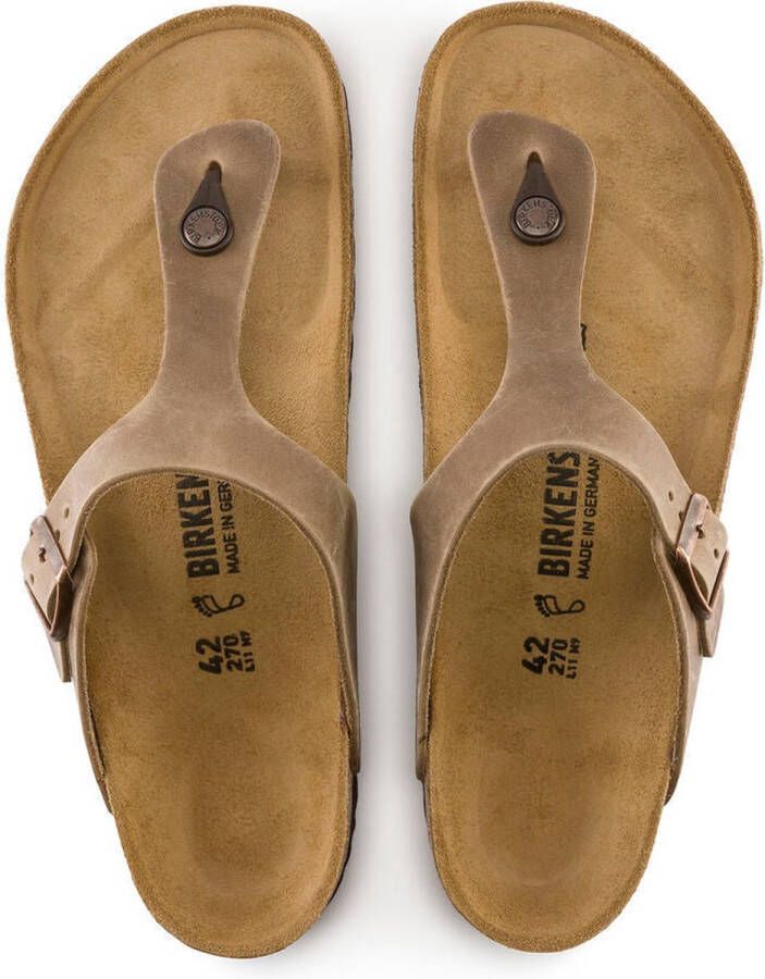 Birkenstock Klassieke Gizeh damessandaal Bruin Dames - Foto 5