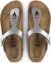 Birkenstock Gizeh BS Metallic Damesandaal Grijs Dames - Thumbnail 12