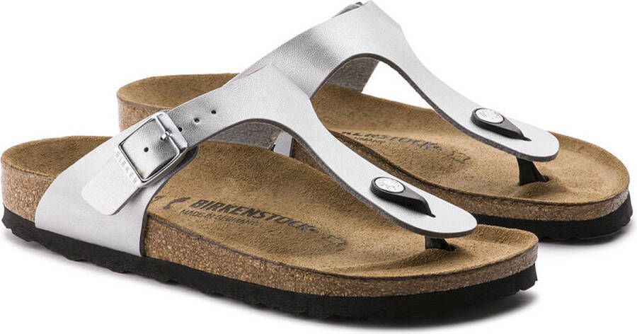 Birkenstock Gizeh BS dames sandaal zilver