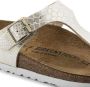 Birkenstock Gizeh Sportieve slippers Meisjes Beige BF Shiny Snake Cream - Thumbnail 10