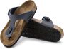 Birkenstock Gizeh Navy regular Birko-Flor Nubuck - Thumbnail 4