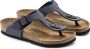 Birkenstock Gizeh Navy regular Birko-Flor Nubuck - Thumbnail 5