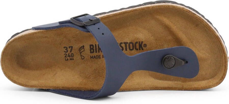 Birkenstock Gizeh Slippers White Narrow-fit Wit Imitatieleer