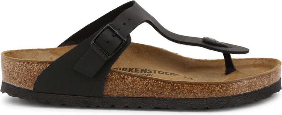 Birkenstock Gizeh Slippers White Narrow-fit Wit Imitatieleer