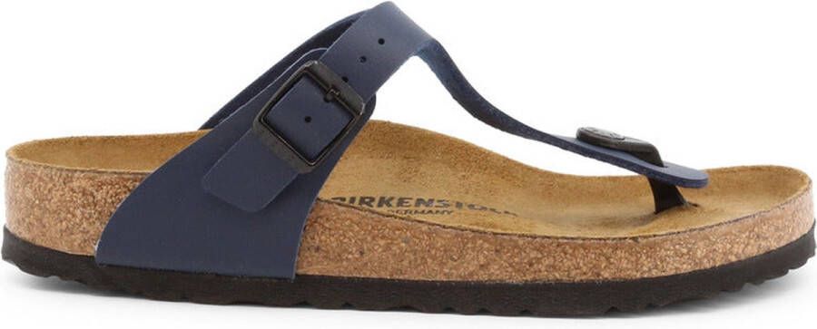 Birkenstock Gizeh Slippers White Narrow-fit Wit Imitatieleer