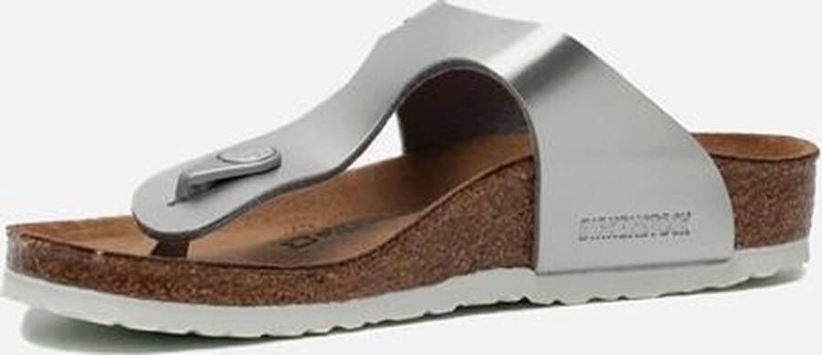 Birkenstock Gizeh slippers zilver