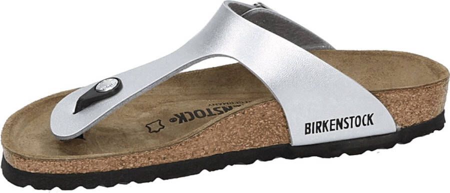 Birkenstock Jongens Slippers Gizeh Kids Zilver