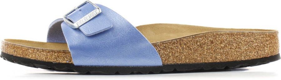 Birkenstock Madrid BS dames sandaal blauw - Foto 2