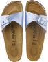 Birkenstock Madrid BS dames sandaal blauw - Thumbnail 4