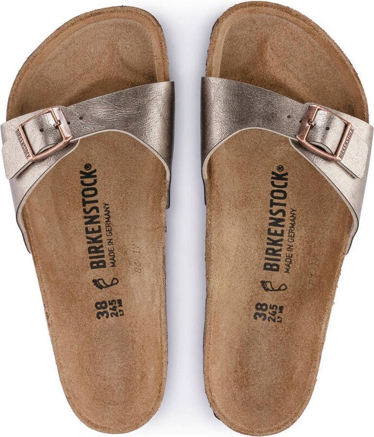 Birkenstock Klassieke Madrid Damessandaal Beige Dames - Foto 2