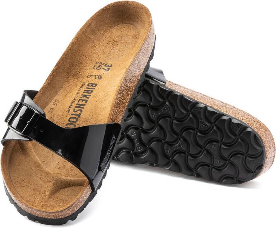 Birkenstock Madrid BS dames sandaal zwart