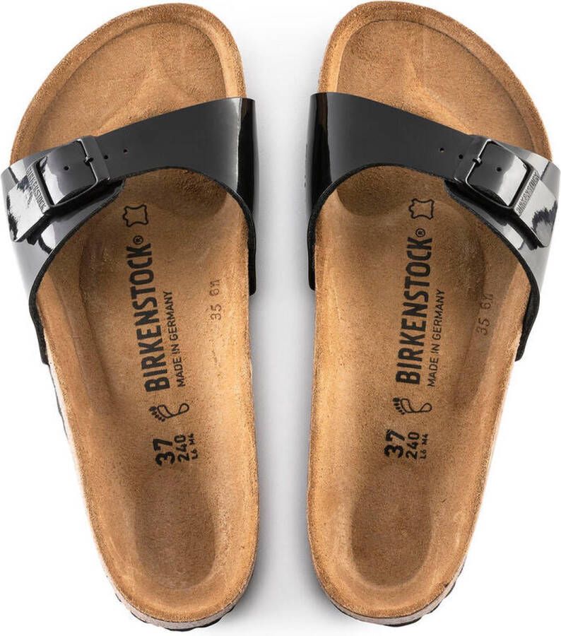 Birkenstock Madrid BS dames sandaal zwart