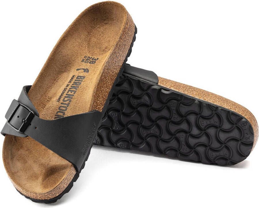 Birkenstock Madrid BS dames sandaal zwart