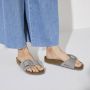 Birkenstock Madrid Dames Slippers Dove Gray Narrow fit | Grijs | Nubuck - Thumbnail 7