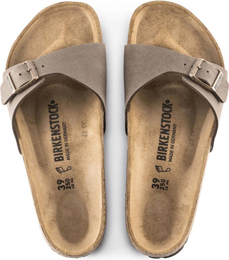 Birkenstock Slippers Madrid in smalle schoenwijdte met verstelbare gesp - Foto 10