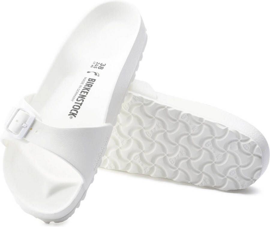 Birkenstock Madrid Essentials Eva Sliders Dames Wit Dames - Foto 11