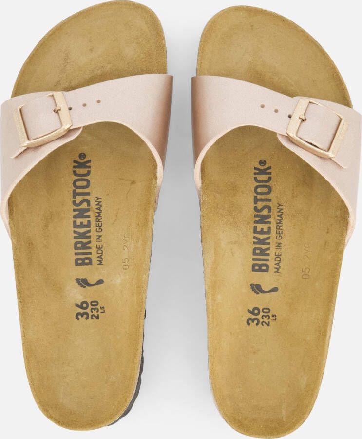 Birkenstock Madrid Sandalen brons Synthetisch Dames