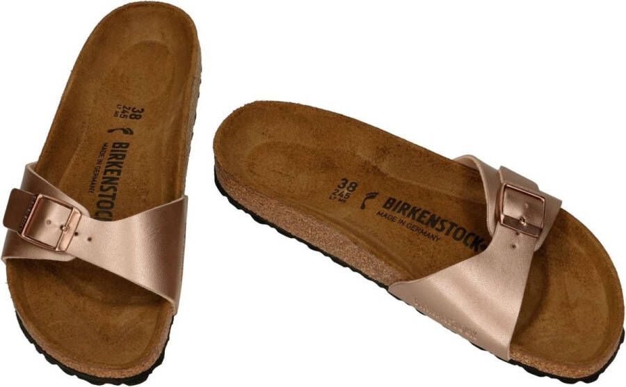 Birkenstock Madrid Sandalen brons Synthetisch Dames