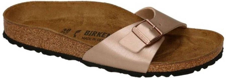 Birkenstock Madrid Sandalen brons Synthetisch Dames