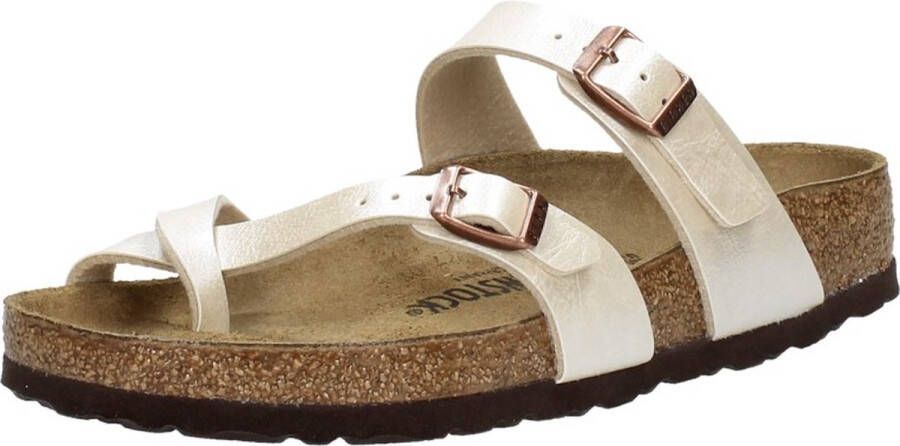 Birkenstock Mayari Dames Slippers Regular fit Wit