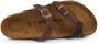 Birkenstock Women's Mayari Natural Leather Oiled Sandalen Normal bruin - Thumbnail 7