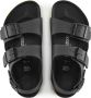 Birkenstock Milano Kids Sandalen Desert Soil Black Lime Narrow fit | Zwart | Imitatieleer - Thumbnail 4