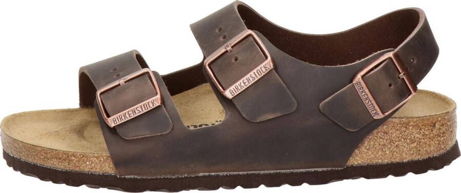 Birkenstock MILANO Volwassenen Heren sandalen Bruin