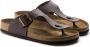 Birkenstock Ramses Slippers Dark Brown Narrow fit | Bruin | Imitatieleer - Thumbnail 8