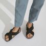 Birkenstock Comfortabele en stijlvolle platte sandalen Zwart Dames - Thumbnail 12