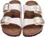 Birkenstock Arizona Dames Slippers Graceful Pearl White Narrow fit | Wit | Imitatieleer - Thumbnail 15