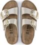 Birkenstock Arizona Dames Slippers Graceful Pearl White Narrow fit | Wit | Imitatieleer - Thumbnail 12